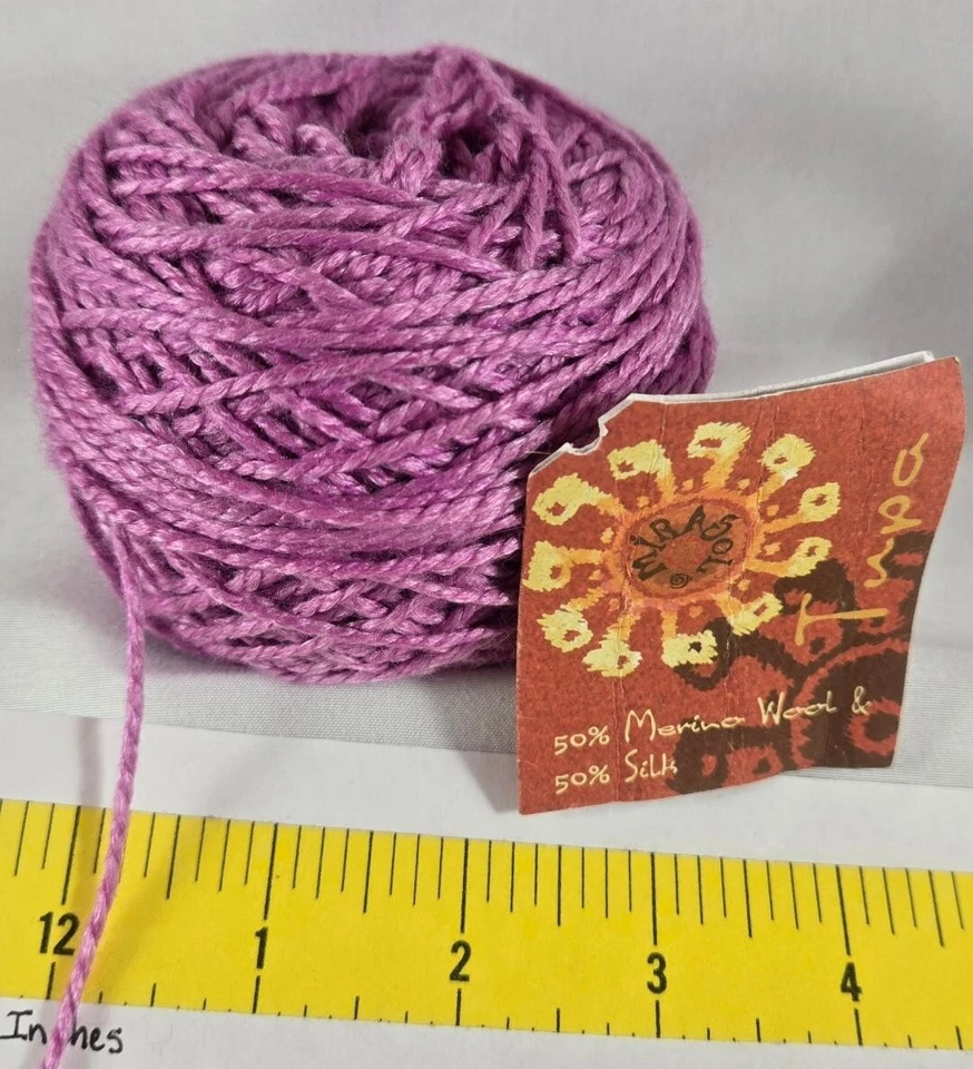 Mirasol Yarn Tupa 50% Merino Wool 50% Silk 137y 1.76oz - Image 1 of 1