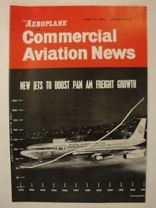 Aeroplane 27 Jun 1963 (Pan Am, Piaggio, Dornier, Macchi, Moynet, Antonov An-24) - Bild 1 von 9