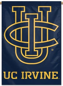 Universidad de California UC IRVINE Logo Oficial Equipo NCAA 28x40 BANNER DE PARED - Imagen 1 de 1