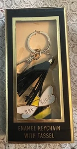 Nuevo En Caja Oliver Smith and Co. Tipo Abeja Llavero Esmaltado Con Borla Nuevo - Imagen 1 de 4