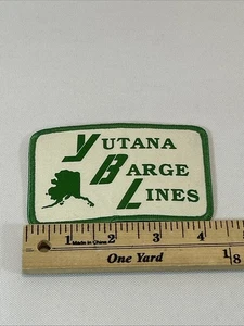 Vintage Trucker Snapback Mütze Kappe Patch Ersatz Alaska Yutana Barge Lines YBL - Bild 1 von 4