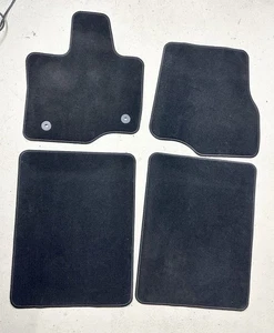 2015-2020 Ford F-150 Crew Cab Black Carpet Floor Mats OEM 2016 2017 2018 2019 - Picture 1 of 6