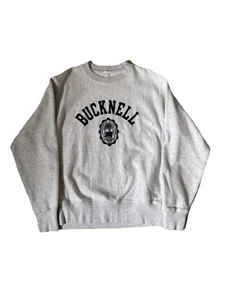 Vintage Bucknell University Champion REVERSE WEAVE Sweatshirt Size M College 90s - Picture 1 of 15
