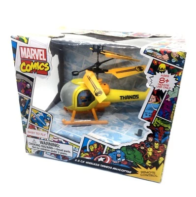 Marvel Comics Avengers 2.5 CH Wireless Thanos Helicopter w/ Remote Control - Image 1 of 4