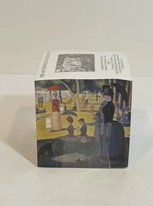 A Sunday on La Grande Jatte Stik-Withit Note Cube Georges Seurat 3.5” Sticky Pad - Picture 1 of 8