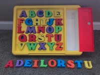 playskool magnetic letters