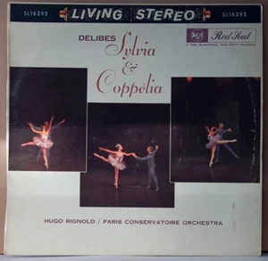 RCA SL16292 AUS ED 1 DELIBES - SYLVIA & COPPELIA RIGNOLD PARIS CONSERVATOIRE LP - Picture 1 of 3