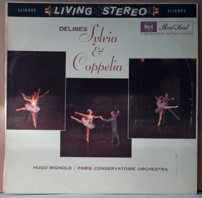 RCA SL16292 AUS ED 1 DELIBES - SYLVIA & COPPELIA RIGNOLD PARIS CONSERVATOIRE LP - Image 1 of 3