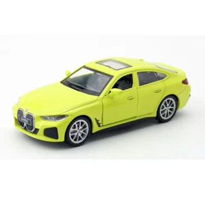 1:42 BMW i4 M50 EV Model Car Diecast Toy Cars Toys for Boys Kids Gifts Green - Picture 1 of 5