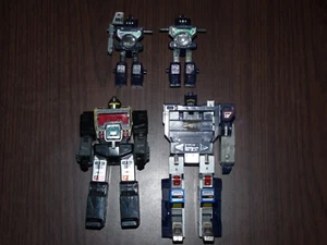 TRANSFORMERS MICRO CHANGE DIACLONE KO LOT OF 4 CASSETTE MAN FOR PARTS 1984 - Bild 1 von 2