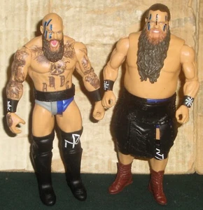 WWE WRESTLING FIGURES MATTEL VIKING RAIDERS ERIK & IVAR - Picture 1 of 1