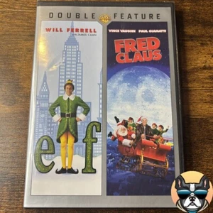 Elf / Fred Claus (DVD, 2007) Sealed! Free Shipping! - Foto 1 di 3