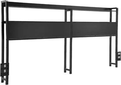 Cabecero para Cama King Size, Cabecero Altura Ajustable con 2 Estantes de Almacenamiento, Foto 1 de 4