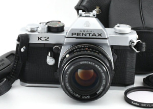 [NEUF : à lire !] Appareil photo reflex argentique 35 mm Pentax K2 SMC Pentax-M 50 mm f/1,7 JAPON