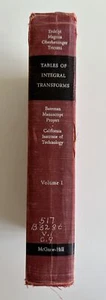 LANL Copy Vintage 1954 Bateman Manuscript Project Vol 1: Integrals & Transforms - Imagen 1 de 20