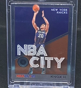 Kevin Knox II 2019-20 Panini NBA Hoops Premium #12 NBA CITY New York Knicks - Picture 1 of 2
