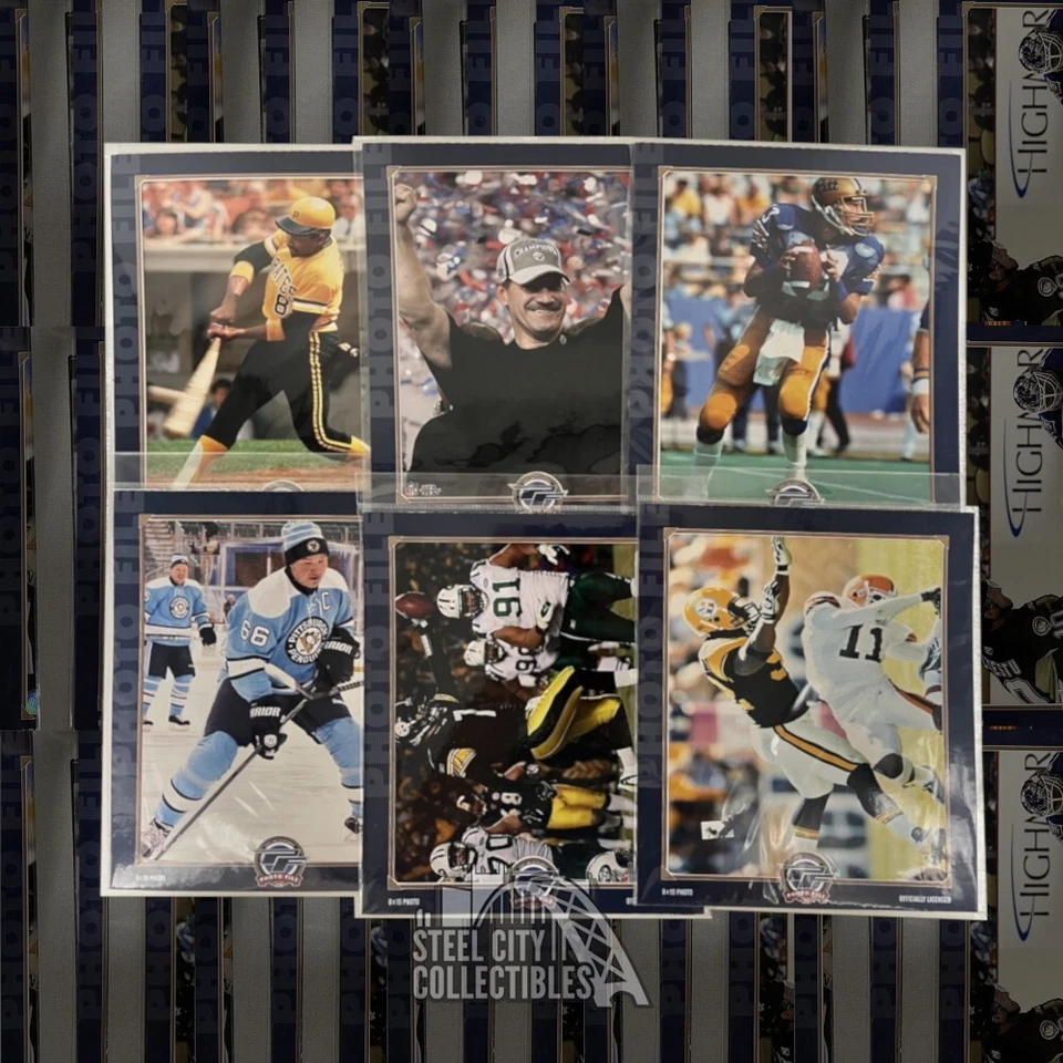 Pittsburgh Piratas, Steelers, Pingüinos y más 8x10 Photofile Lote de 50 fotos Foto 1 de 1