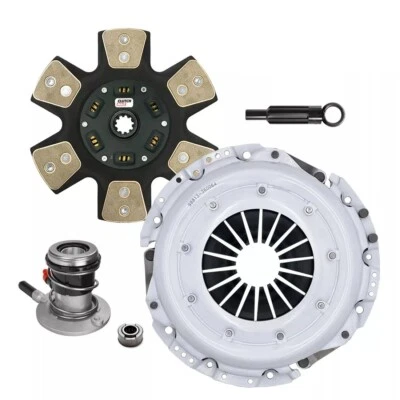 STAGE 4 CLUTCH KIT+SLAVE for 1988-1992 FORD BRONCO F150 F250 F350 4.9L 5.0L 5.8L - Image 1 of 4