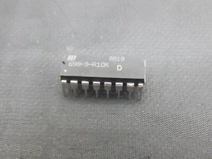 BI TECHNOLOGIES 698-3-R10KD RESISTOR NETWORK 16 PIN DIP - USA FAST SHIPPING - Picture 1 of 1