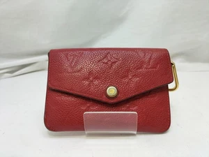 Louis Vuitton Monogram Empreinte Pochette Cles M60634 Rot Schlüsseletui Gebraucht Japan - Bild 1 von 11