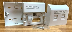 BT Openreach NTE5C Master Telephone Socket MK4 VDSL Faceplate + Box TRACKED48 - Picture 1 of 7