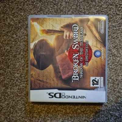Broken Sword: Shadow of the Templars Directors Cut (Nintendo DS Game) CIB  - Image 1 of 3