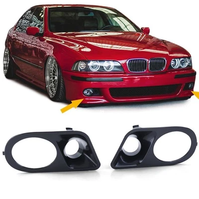 Fundas de marcos de luces antiniebla de rendimiento con admisión de aire para BMW e39 M5 M-Sport Foto 1 de 4
