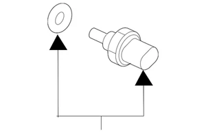 Genuine Acura Temp Sensor 37870-RWC-A01 - Picture 1 of 2