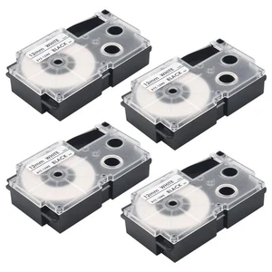 Lot de 4 éTiqueteuses de Bandes AdhéSives de 12 Mm, sur Blanc, Compatibles9590 - Afbeelding 1 van 2