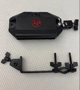 Latin Percussion LP1208-K Stealth Jam Block Black With Mount - Picture 1 of 12