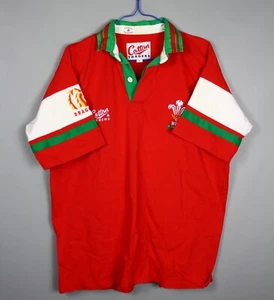 WALES RUGBY UNION SHIRT JERSEY COTTON TRADERS 1994 1995 - Picture 1 of 7