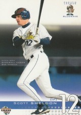 Scott Sheldon, OAK-TEX-Orix BlueWave, BBM Card #795 (2003)