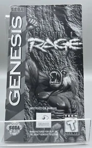 Primal Rage (Genesis, 1995) Instruction Manual ONLY - Picture 1 of 2