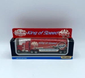Matchbox (King of speed ) Mac tools racing transporter Kenny Bernstein 301series - Picture 1 of 6