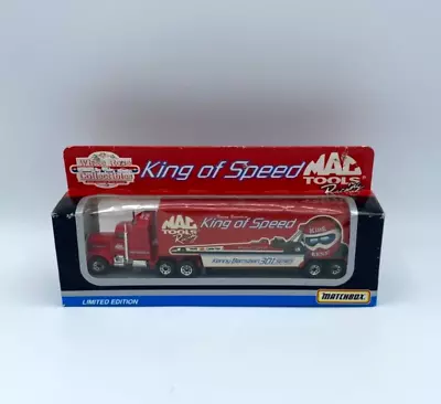 Matchbox (King of speed ) Mac tools racing transporter Kenny Bernstein 301series - Image 1 of 4