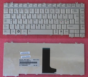 Clavier Qwerty NE Nordic TOSHIBA A200 M200 NSK-TAP1K 9J.N9082.P1K Gris/Silver - Picture 1 of 1