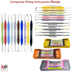 Sortiment an Dental Composite Füllinstrumenten Kit Platzierung Restaurierungswerkzeuge - Bild 1 von 44