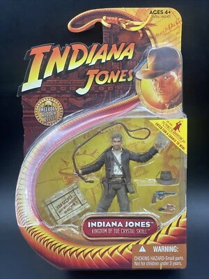 2008 Indiana Jones KINGDOM CRYSTAL CLEAR SKULL relíquia escondida Hasbro🔥 - Imagem 1 de 4