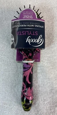 Goody Stylista Victoriano Bola Punta Cerda Ventilación Cepillo de Pelo Cartera Tamaño 6 7/8” Foto 1 de 4