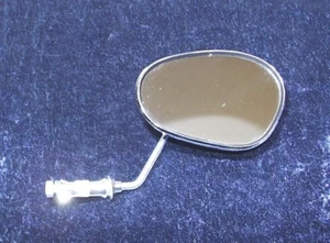 RÜCKSPIEGEL CHROM OVAL INNENLENKER BEFESTIGUNG 22MM RECHTS - EMW.. 024* - Picture 1 of 1