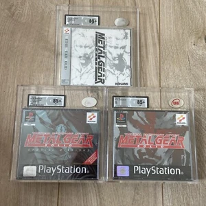 Metal Gear Solid PAL VGA 85+ Uncirculated Silent Hill Demo FULL SET 1ST EDITION - Picture 1 of 10