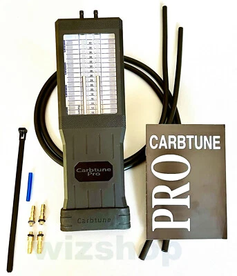 Vacuometro CARBTUNE PROFESSIONAL a 2 colonne per motori a 2 cilindri + Borsa - Image 1 of 4