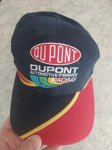 Nascar Jeff Gordon  #24 Dupont Blue, Red & Gold Vintage Snapback Hat  EUC - Picture 1 of 10