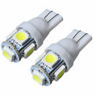 2Pcs T10 5-Smd 5050 Super White Led Light Bulbs 192 168 194 W5w 2825 158 12V Usa