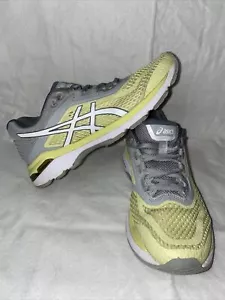 Asics GT-2000 8.5 Women's Shoes Limelight-White-Mid Grey T855N-8501 Pre-Owned - Picture 1 of 12