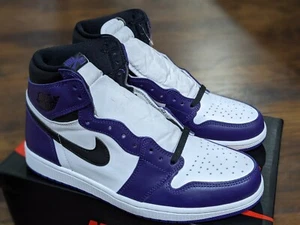 Nike Air Jordan 1 Retro High OG Court Purple - Picture 1 of 6