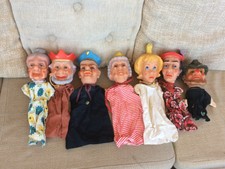 Lotto Marionette Anni '70 - Vintage '70 Hand Dolls