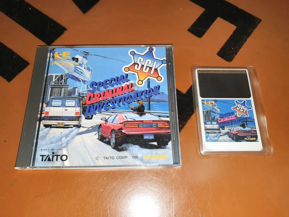 ## PC-Engine HuCARD - Special Criminal Investigation S.C.I. - TOP ## - Bild 1 von 1