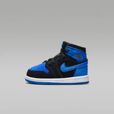 Jordan 1 High Royal Reimagined criança e pré-escola tamanho 4c-3Y FD1413/FD1412-042 - Imagem 1 de 4