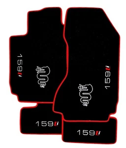 Tappetini su misura realizzati per ALFA 159 dal 2005 al 2012 - Foto 1 di 9